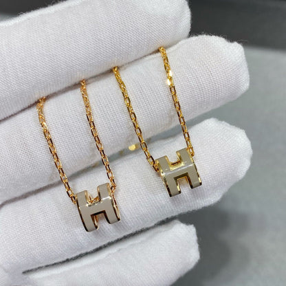 [Gaonasi]MINI POP H NECKLACE