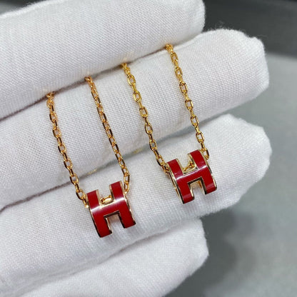 [Gaonasi]MINI POP H NECKLACE