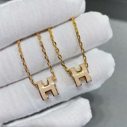 [Gaonasi]MINI POP H NECKLACE