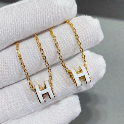 [Gaonasi]MINI POP H NECKLACE