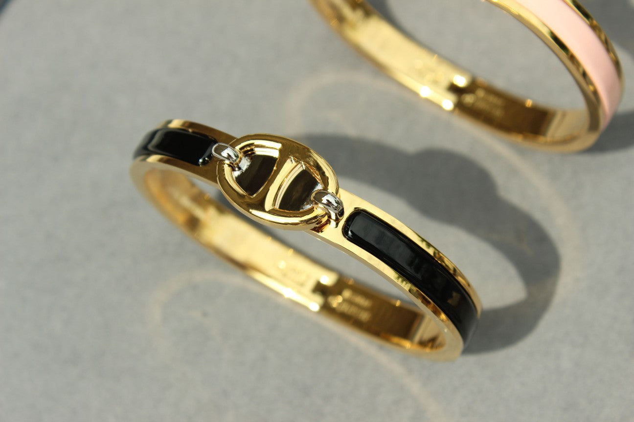 [Gaonasi]CLIC CHAINE GOLD BRACELET