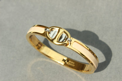 [Gaonasi]CLIC CHAINE GOLD BRACELET