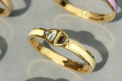 [Gaonasi]CLIC CHAINE GOLD BRACELET