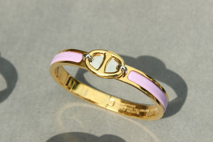 [Gaonasi]CLIC CHAINE GOLD BRACELET