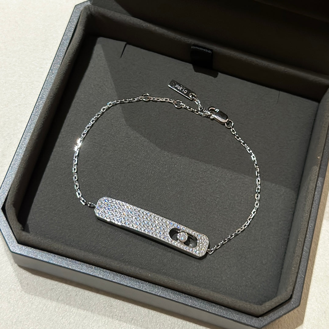 [Cadisa]MOVE CLASSIQUE DIAMOND PAVED BRACELET
