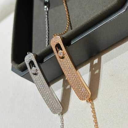 [Cadisa]MOVE CLASSIQUE DIAMOND PAVED BRACELET