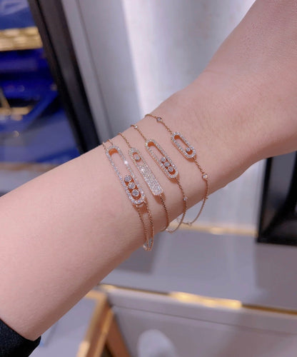 [Cadisa]MOVE CLASSIQUE DIAMOND PAVED BRACELET