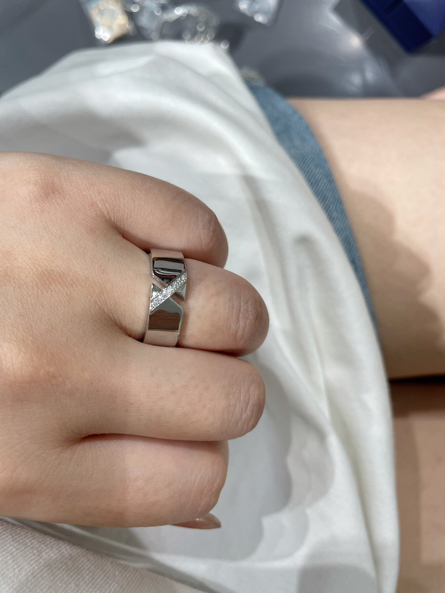 [Gaonasi]LIENS EVIDENCE DIAOMOND RING