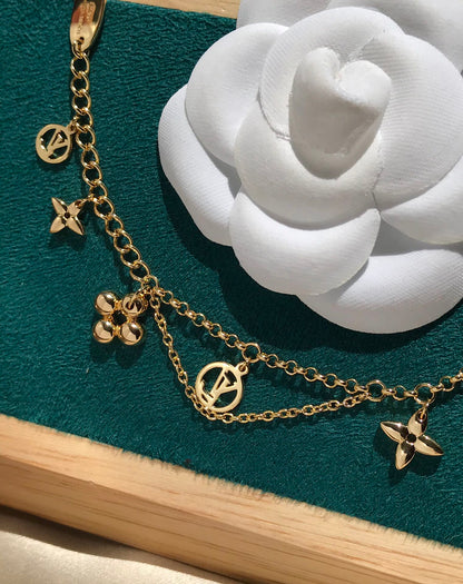 [Gaonasi]BLOOMING PINK GOLD MOP BRACELET