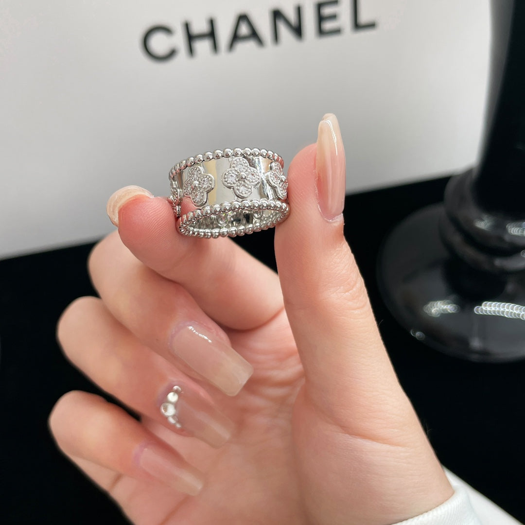 [Gaonasi]PERLEE DIAMOND LARGE RING