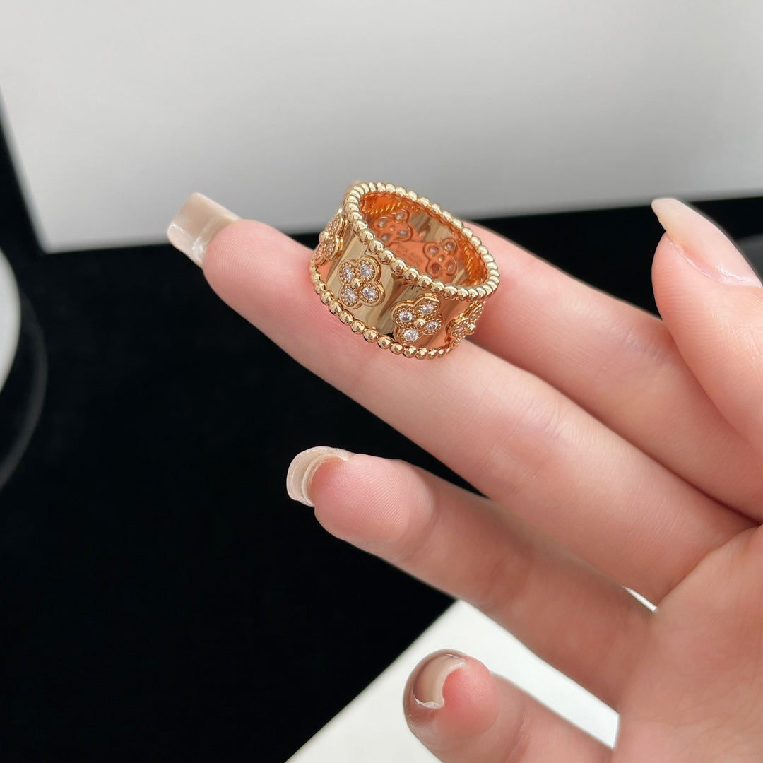 [Gaonasi]PERLEE DIAMOND LARGE RING