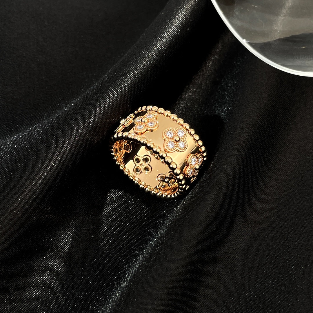 [Gaonasi]PERLEE DIAMOND LARGE RING