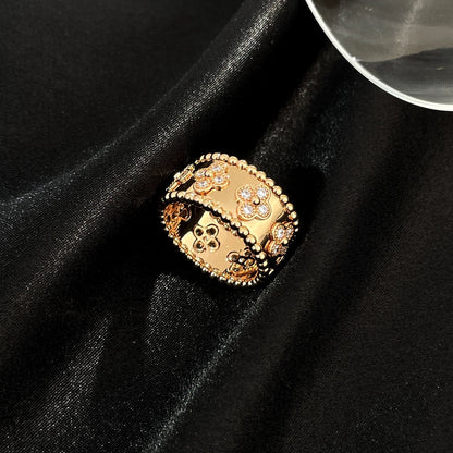 [Gaonasi]PERLEE DIAMOND LARGE RING