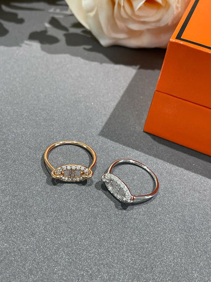 [Gaonasi]RONDE SMALL DIAMOND RING