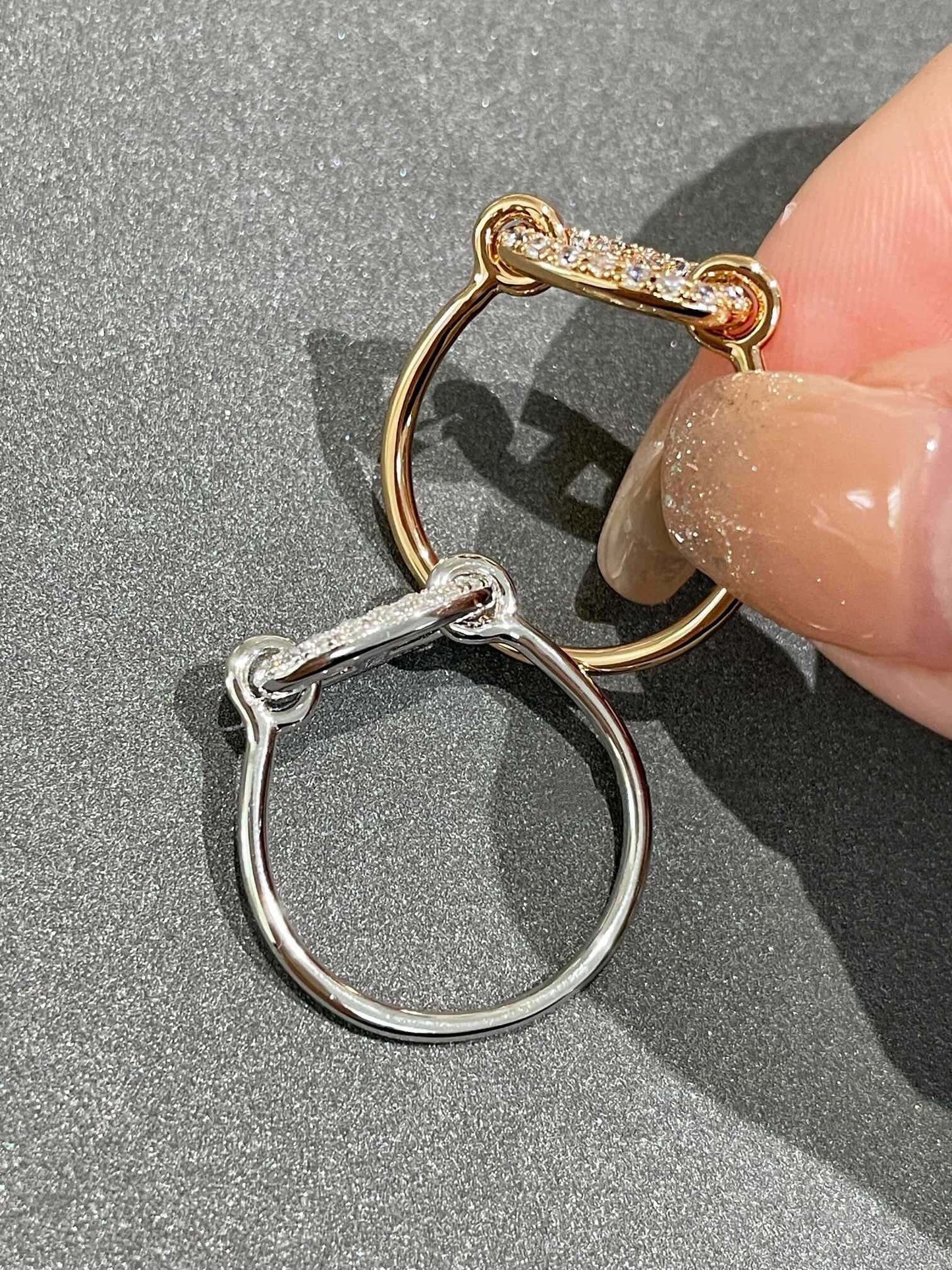 [Gaonasi]RONDE SMALL DIAMOND RING