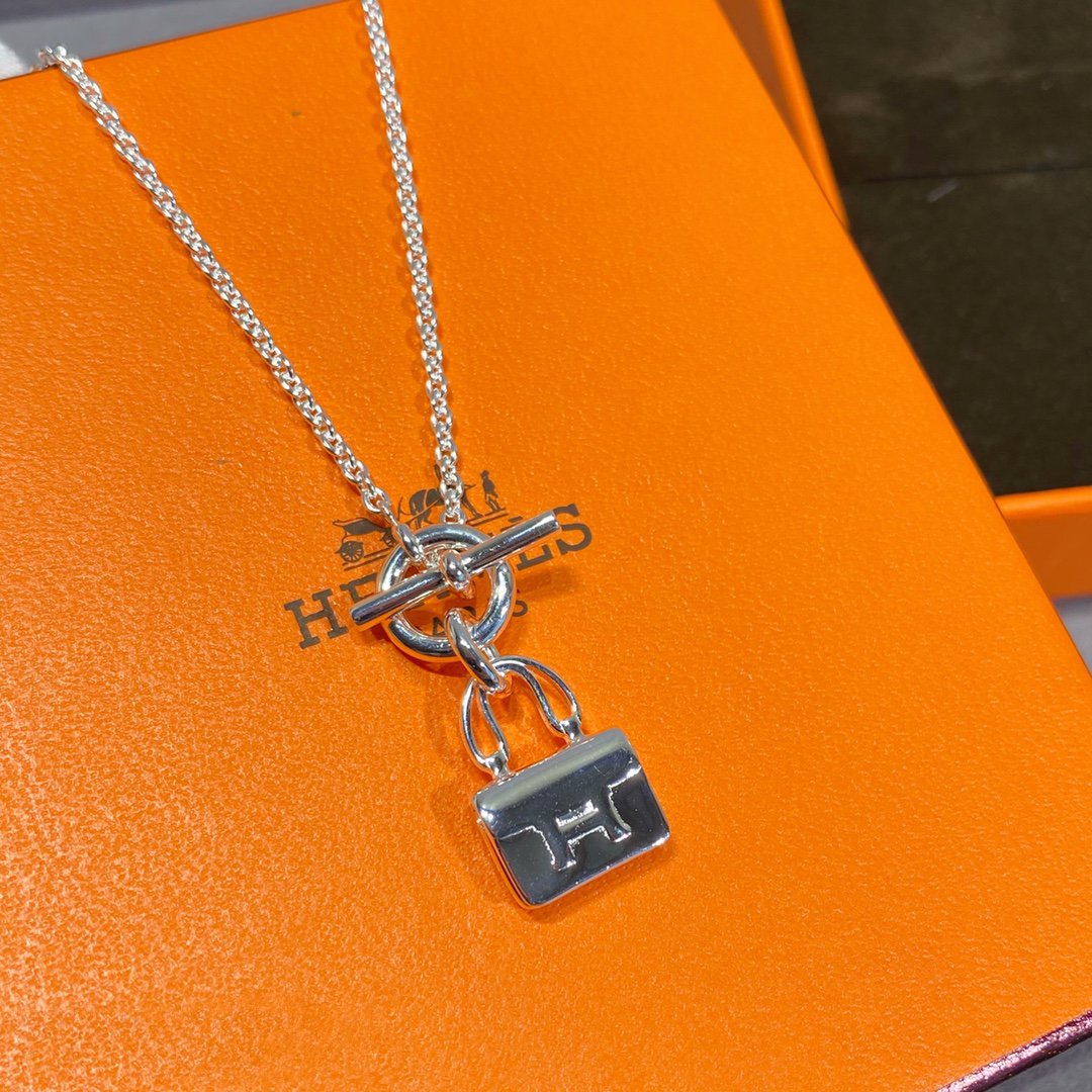 [Gaonasi]CONSTANCE PEDANT SILVER NECKLACE