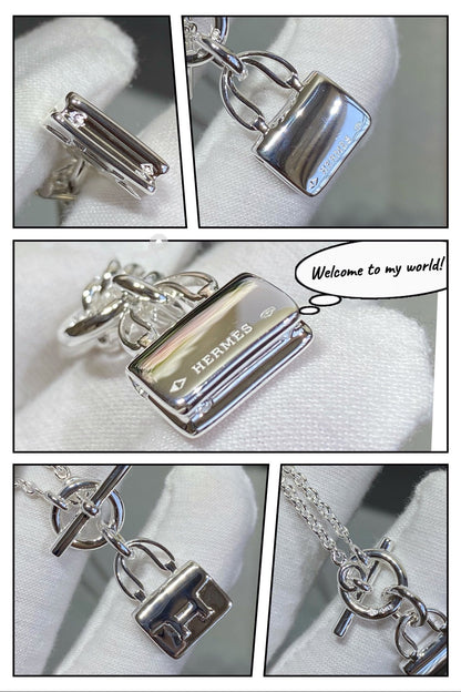 [Gaonasi]CONSTANCE PEDANT SILVER NECKLACE