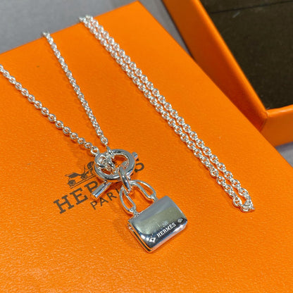 [Gaonasi]CONSTANCE PEDANT SILVER NECKLACE