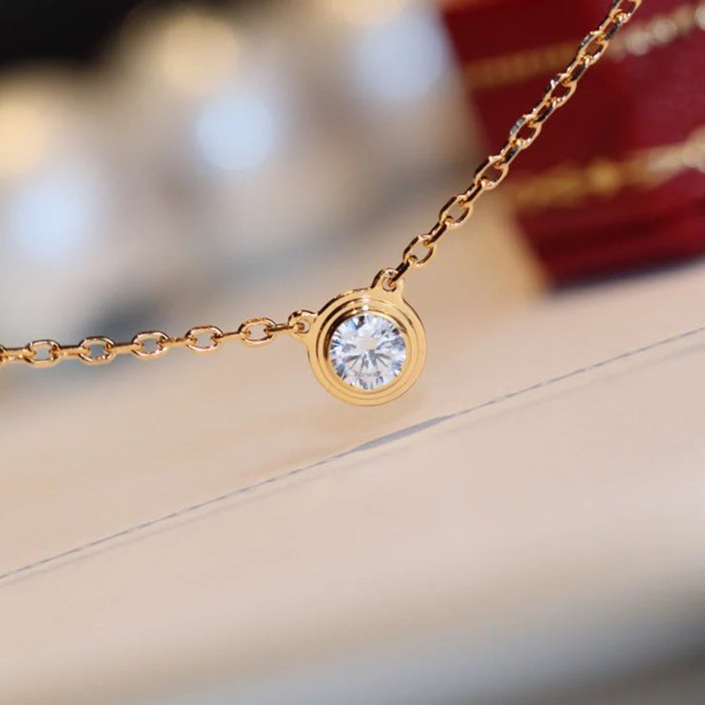 [Gaonasi Jewelry]DAMOUR DIAMOND NECKLACE