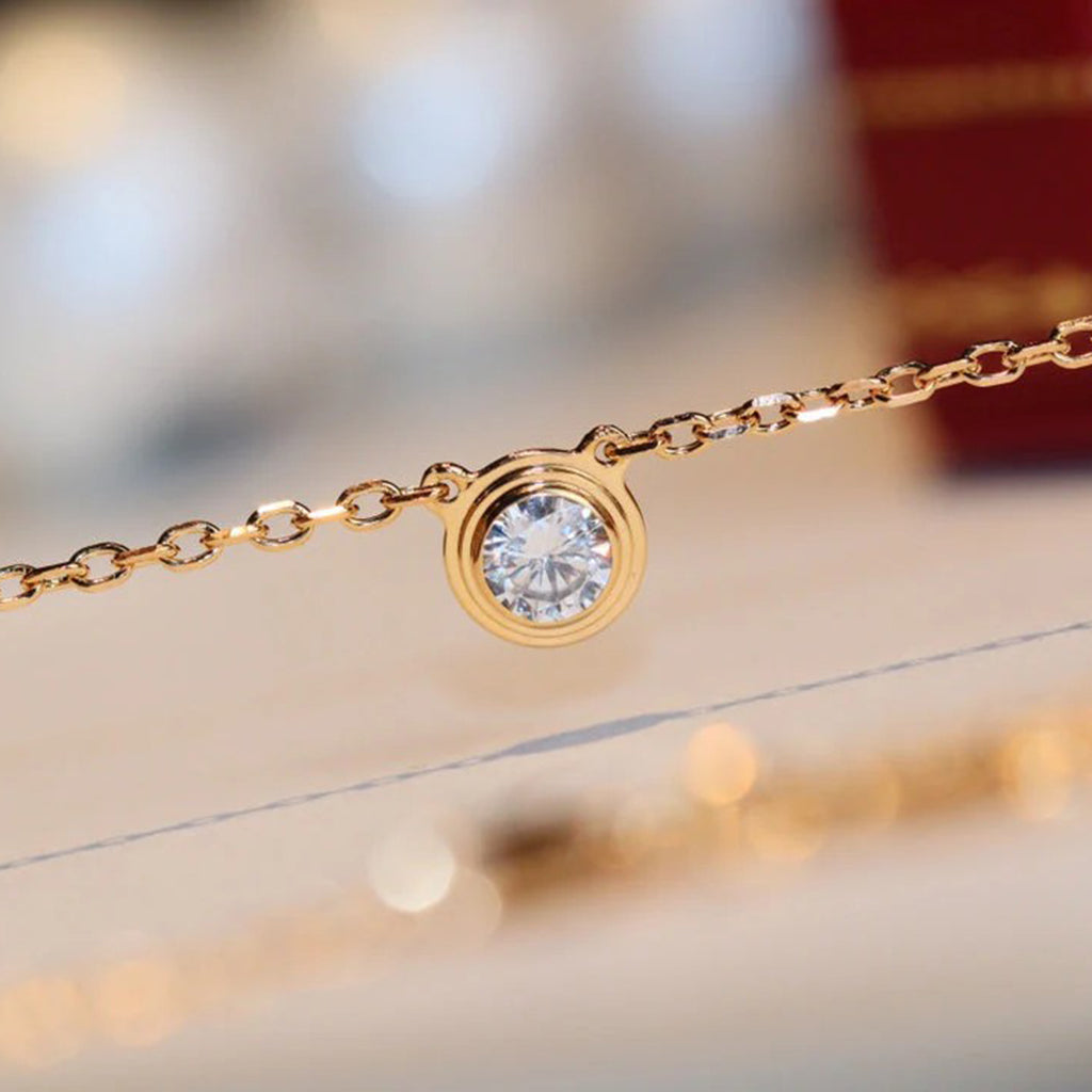[Gaonasi Jewelry]DAMOUR DIAMOND NECKLACE