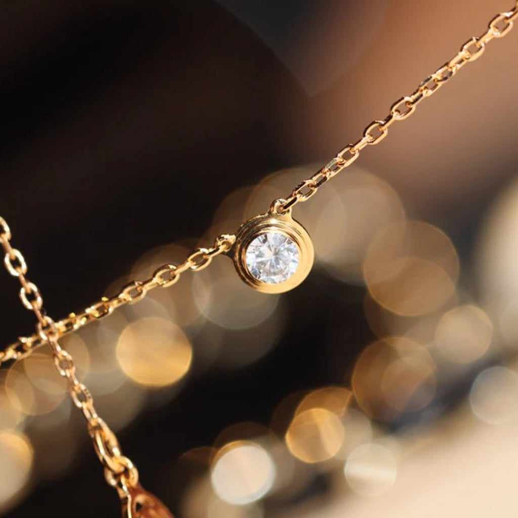 [Gaonasi Jewelry]DAMOUR DIAMOND NECKLACE