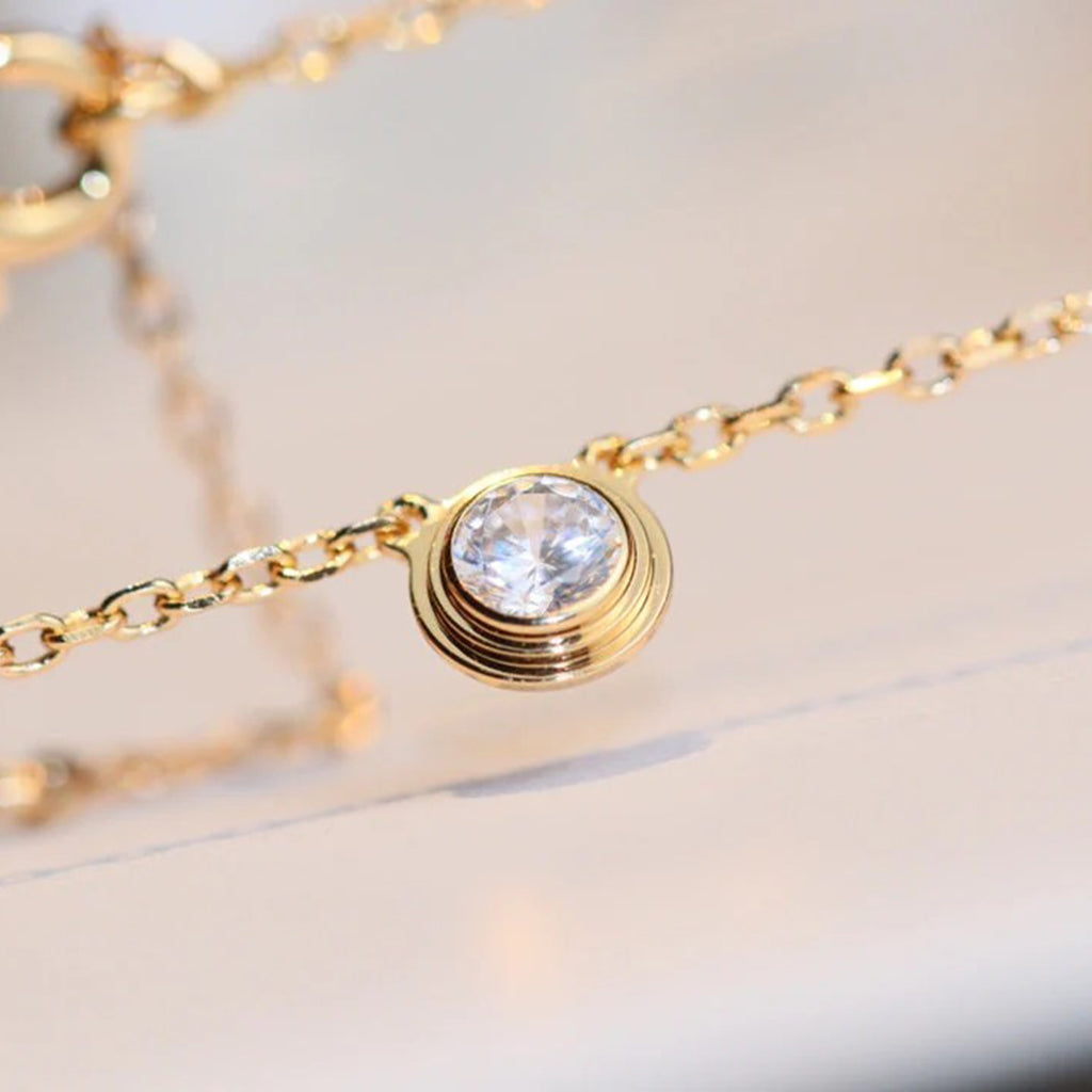 [Gaonasi Jewelry]DAMOUR DIAMOND NECKLACE