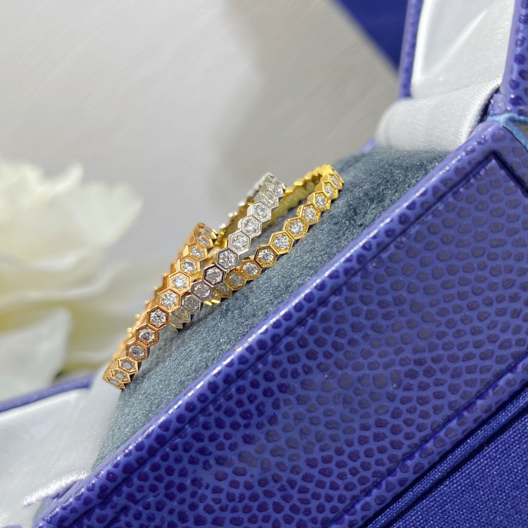 [Gaonasi]BEE LOVE DIAMOND PAVED SMALL RING