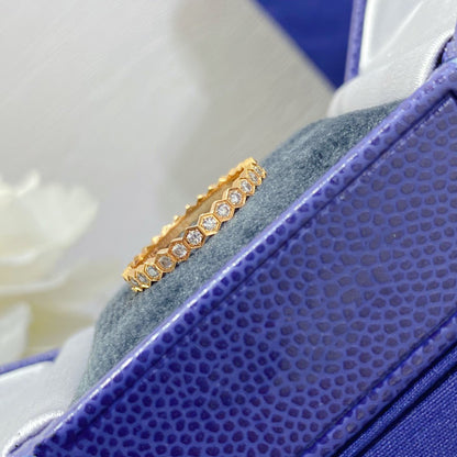 [Gaonasi]BEE LOVE DIAMOND PAVED SMALL RING