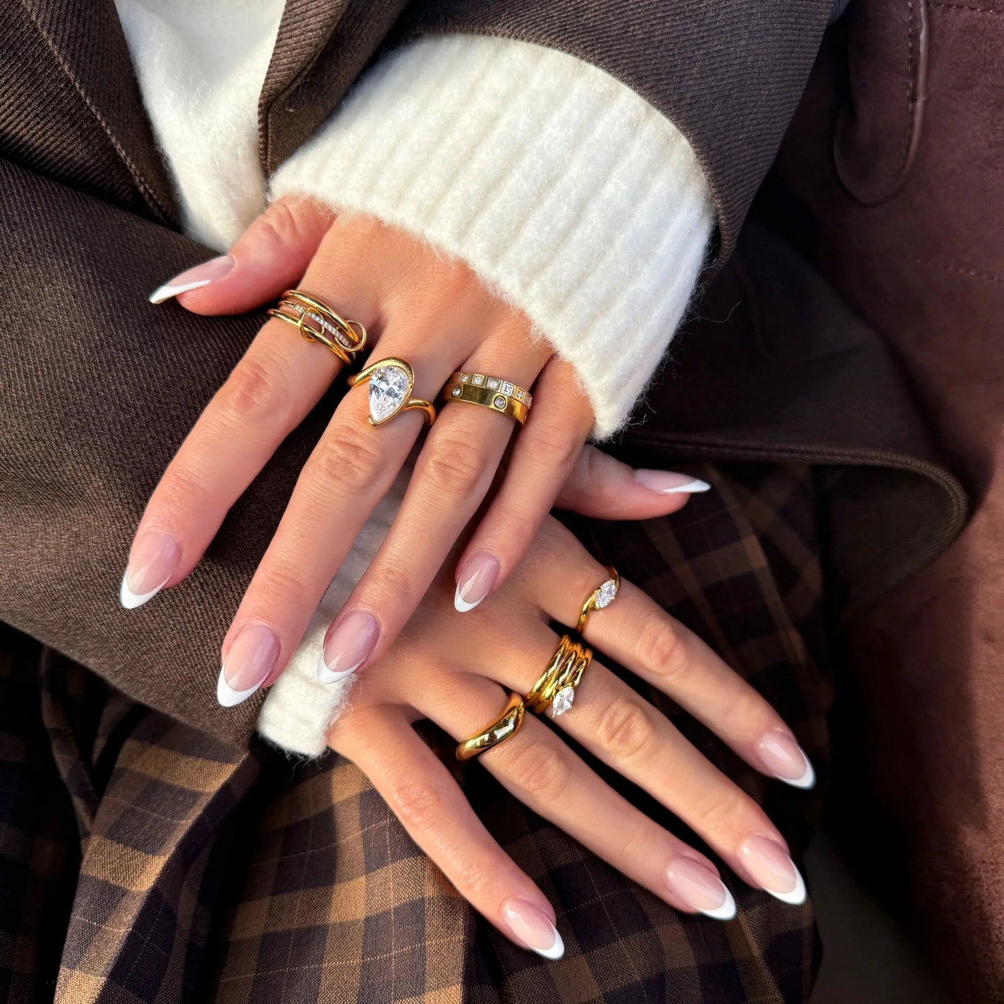 [Gaonasi]Dara Diamond Ring Stack