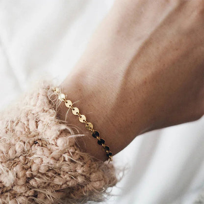 [Gaonasi]Darla Round Chain Bracelet