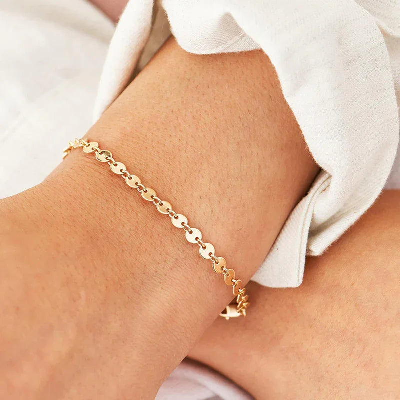 [Gaonasi]Darla Round Chain Bracelet