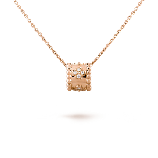[Gaonasi]PERLEE PEDANT NECKLACE GOLD / ROSE GOLD