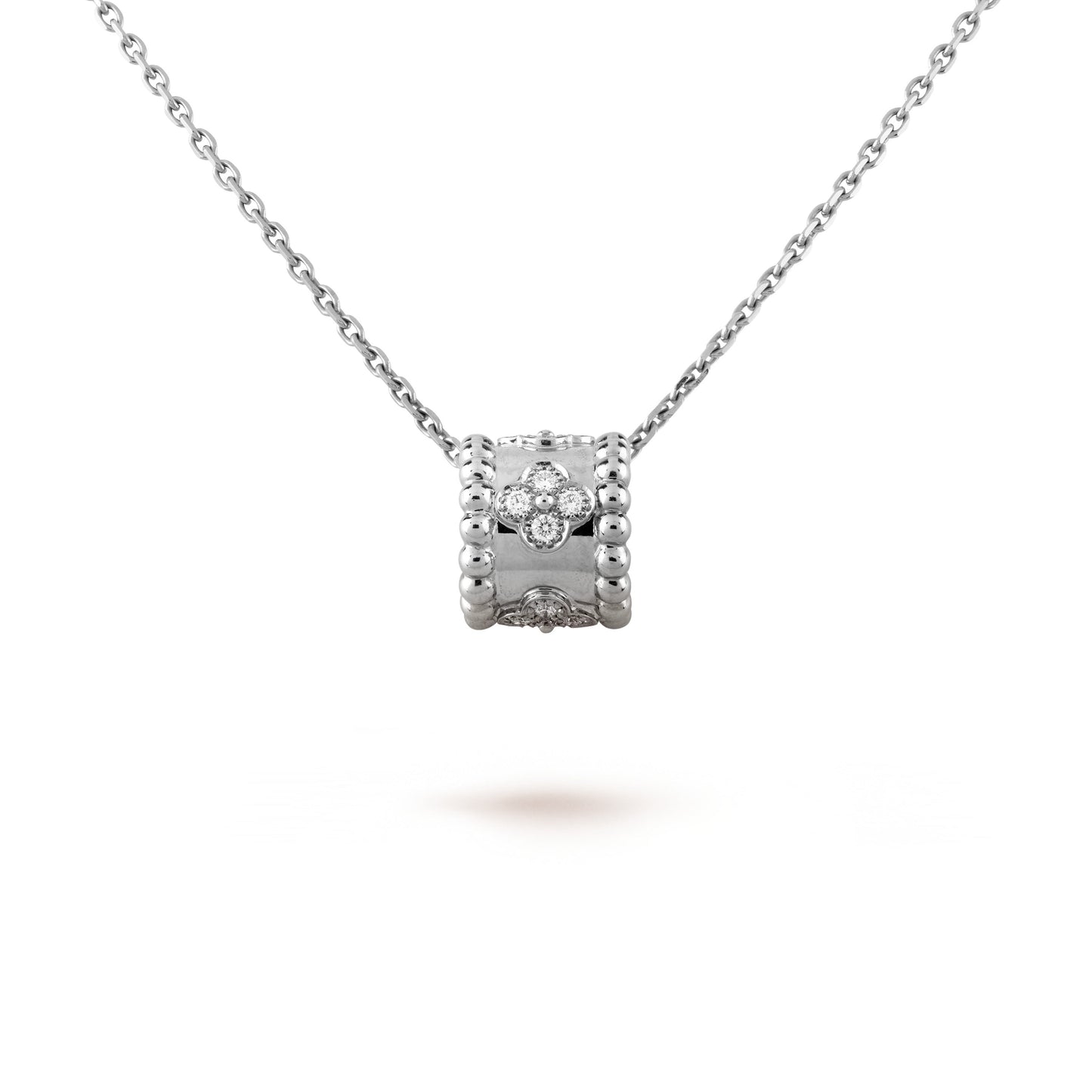 [Gaonasi]PERLEE PEDANT SIVLER DIAMOND NECKLACE