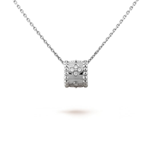 [Gaonasi]PERLEE PEDANT SIVLER DIAMOND NECKLACE