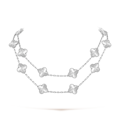 [Gaonasi]CLOVER 20 MOTIFS  LASER SILVER