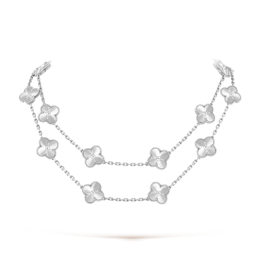 [Gaonasi]CLOVER 20 MOTIFS  LASER SILVER