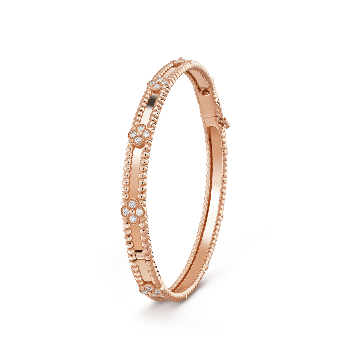 [Gaonasi]CLOVER BRACELET 4MM DIAMONDS