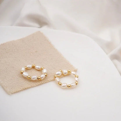 [Gaonasi]Fiji Pearl Band Ring