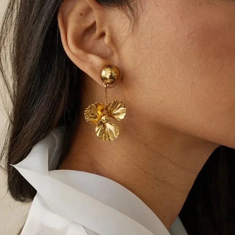 [Gaonasi]Andrea Gold Earrings