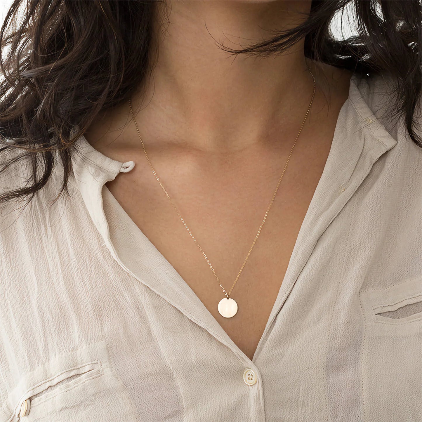 [Gaonasi]Juno Gold Necklace