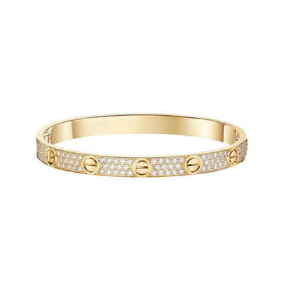 [Gaonasi Jewelry]LOVE BRACELET 6.1MM DIAMOND-PAVED