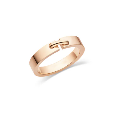 [Gaonasi]ALLIANCE LIENS VIDENCE 4MM RING