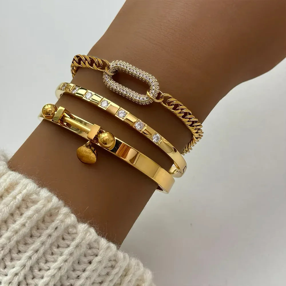 [Gaonasi]Kleo Diamond Bracelet
