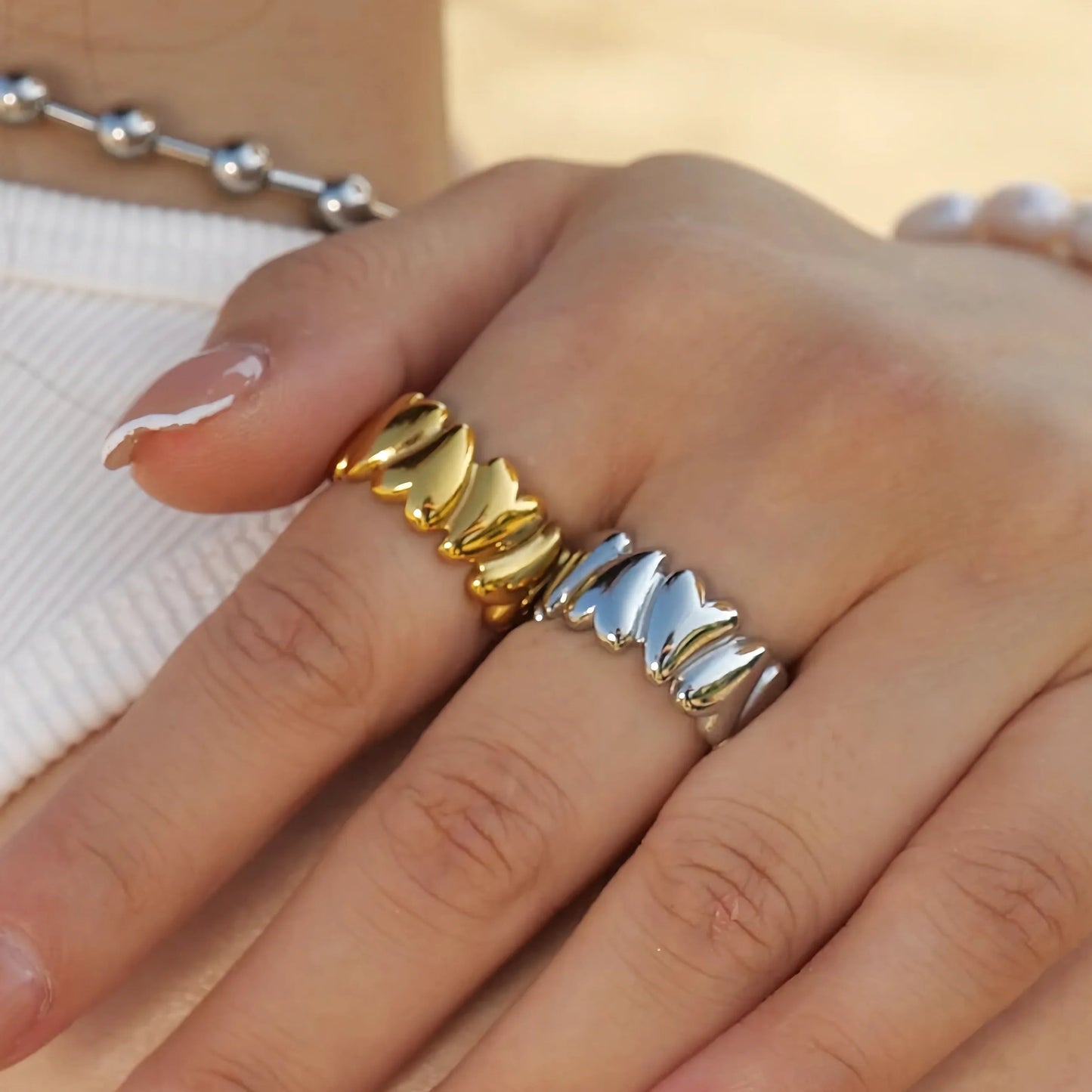 [Gaonasi]Elena Gold Ring
