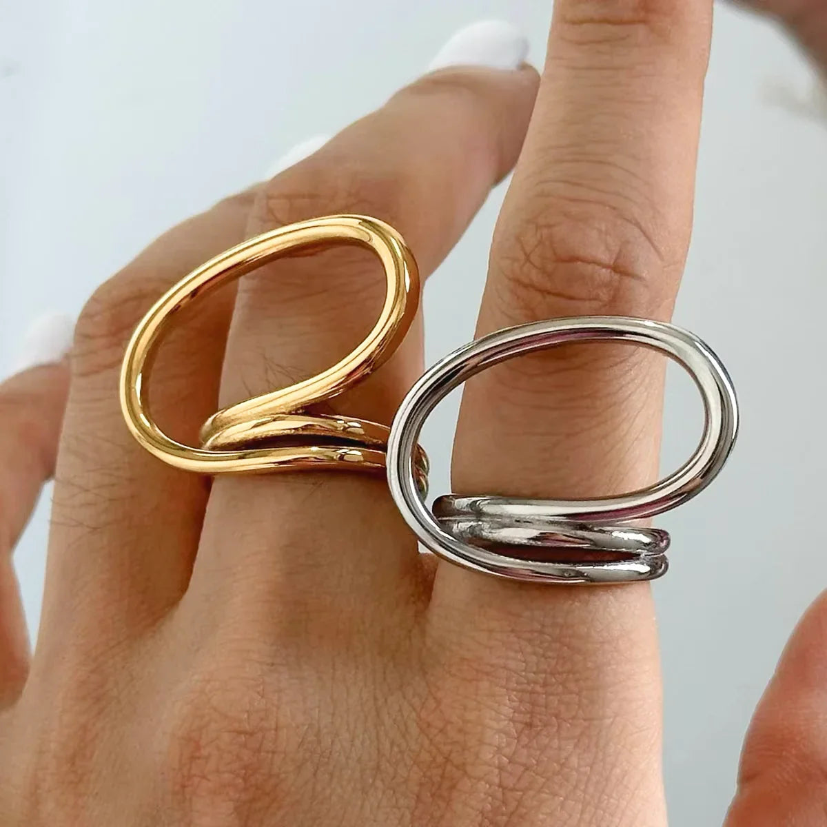 [Gaonasi]Meri Contemporary Gold Ring