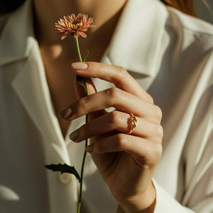 [Gaonasi]Bellara Gold Knot Ring