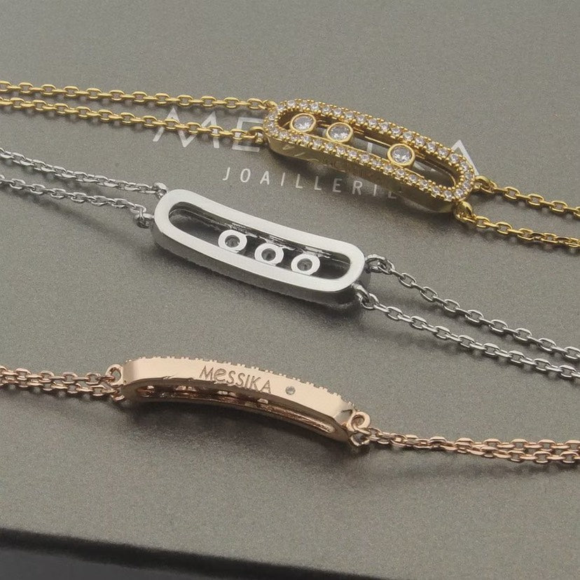 [Cadisa] Move Classique pavé bracelet