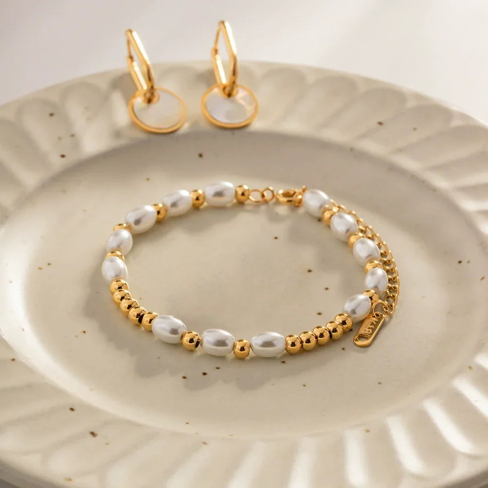 [Gaonasi]Wynn Freshwater Pearl Bracelet