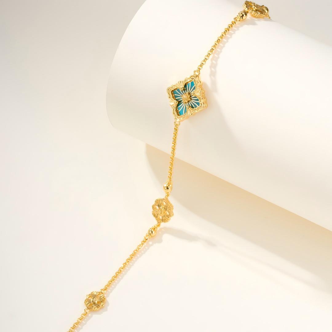 [Cadisa JEWELRY] OPERA TULLE ENAMEL BRACELET