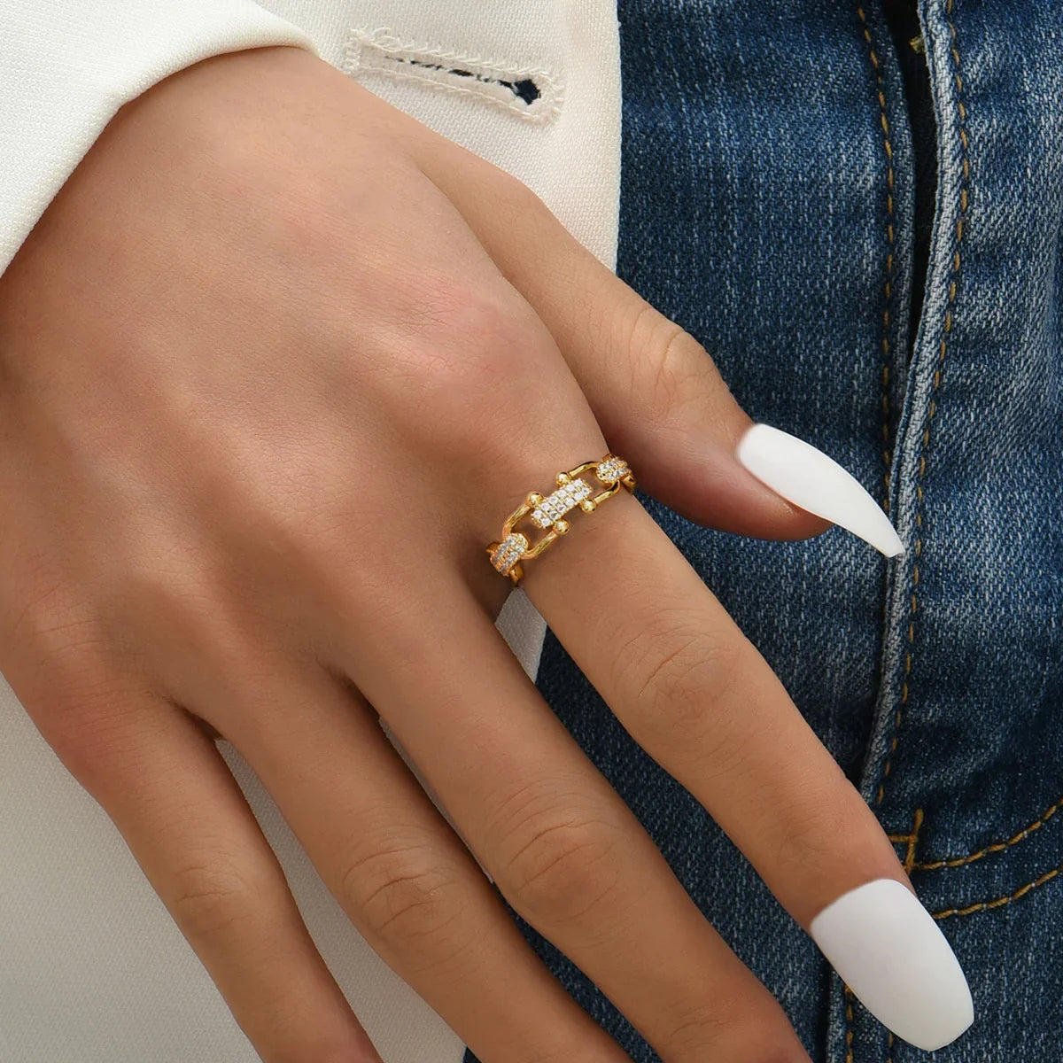 [Gaonasi]Chloe Gold Ring